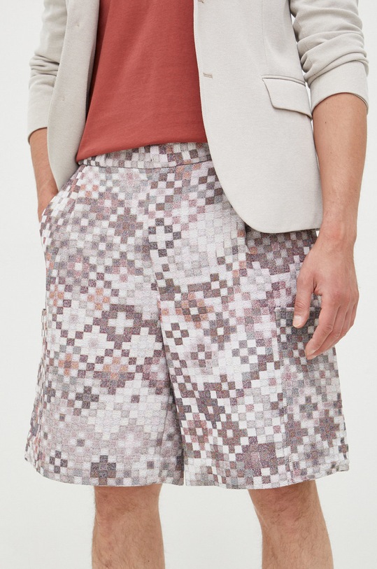 Emporio Armani pantaloni scurti panza roz H31PB3.C1033