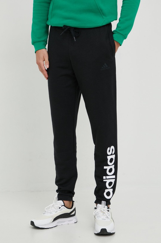 adidas pantaloni de trening tricotaj negru GK8897