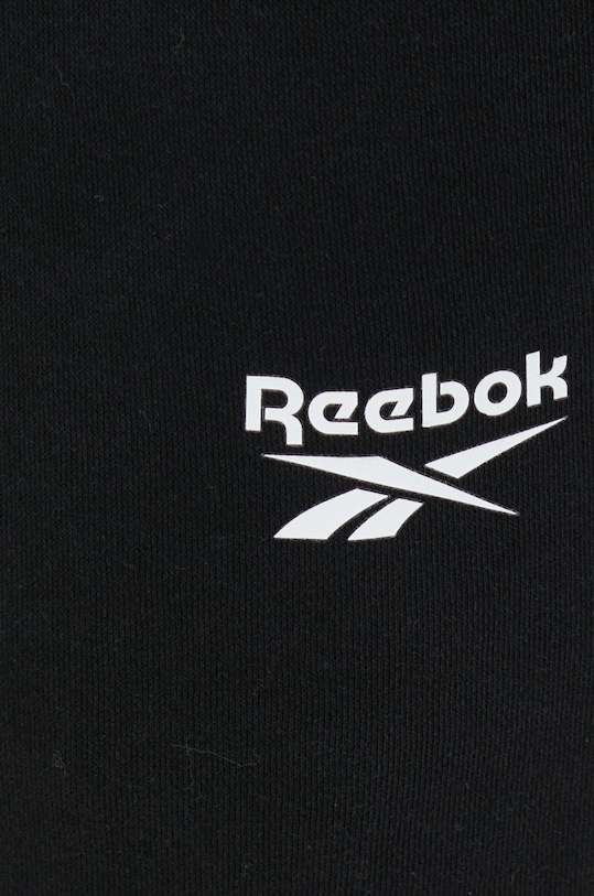 Reebok spodnie dresowe czarny HH8331