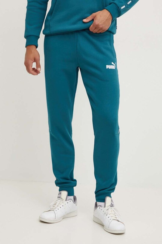 Puma pantaloni de trening turcoaz 849042