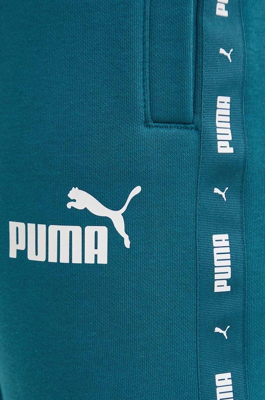 Tepláky Puma tyrkysová 849042