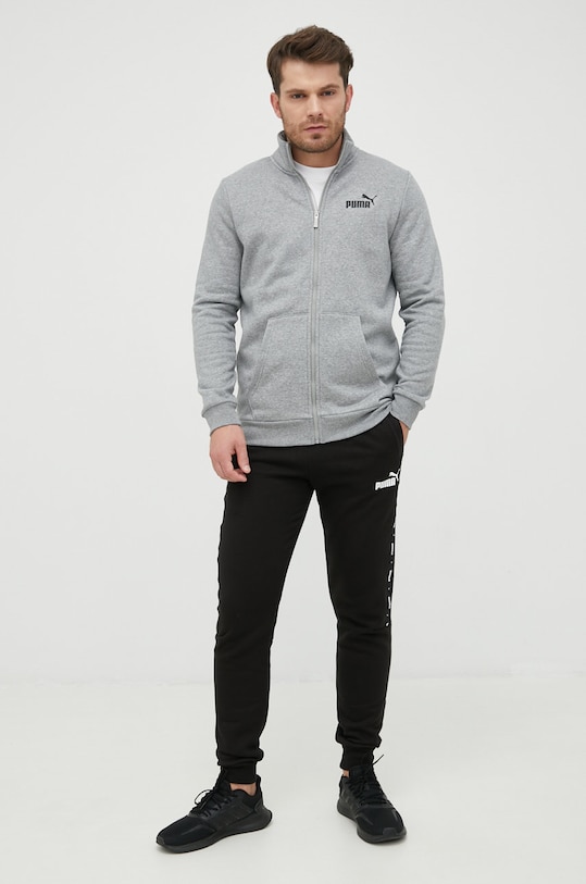 Puma spodnie dresowe 849042 czarny AW24