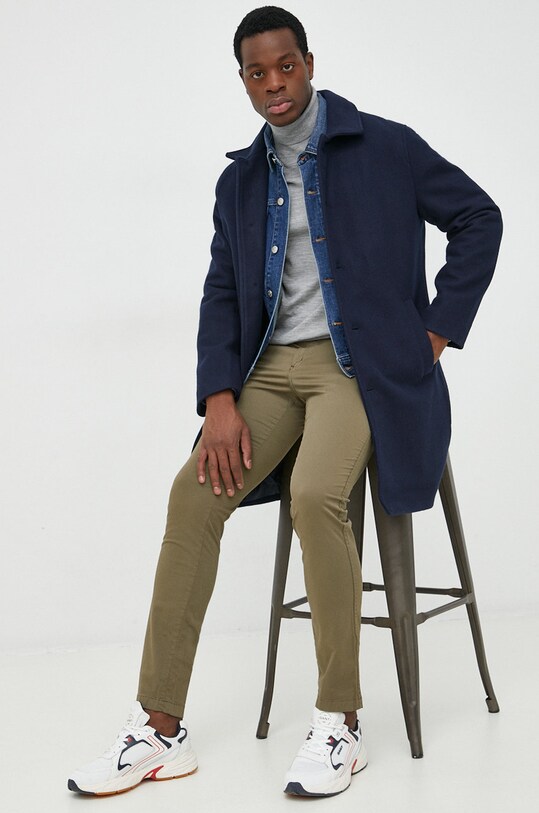 Kalhoty PS Paul Smith M2R.931P.J20012 zelená AW22