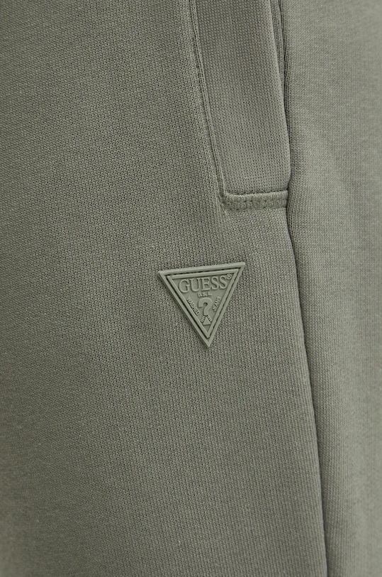 Guess spodnie dresowe zielony Z2YB22.K9V31