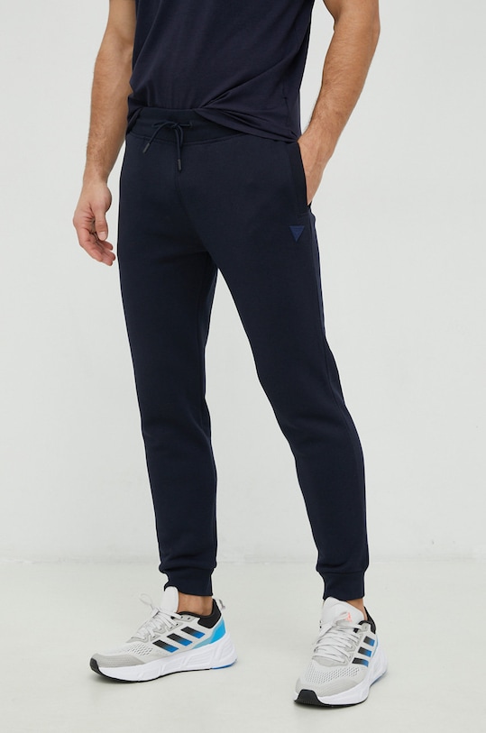 Guess pantaloni de trening tricotaj bleumarin Z2YB22.K9V31