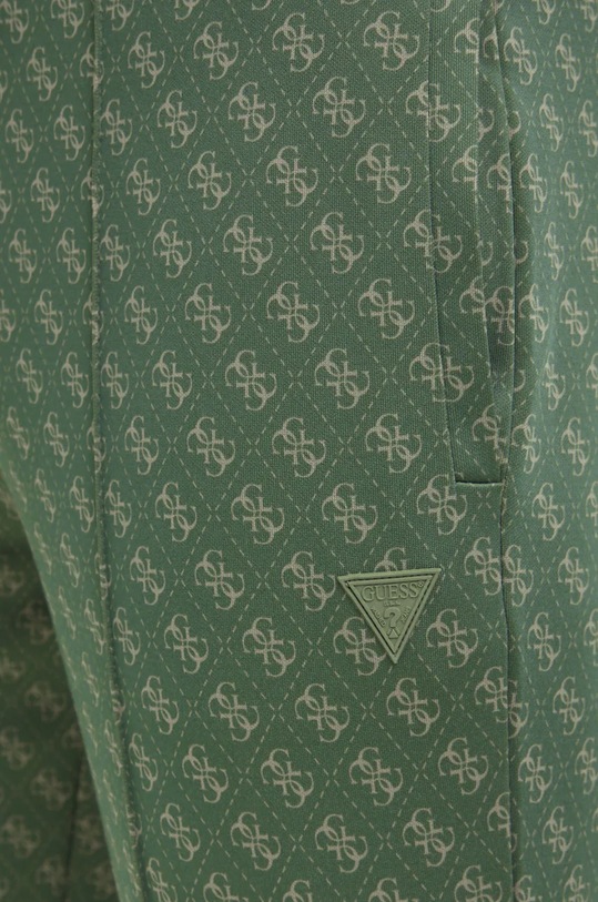 Guess spodnie dresowe KORBIN zielony Z2BB05.FL04Q