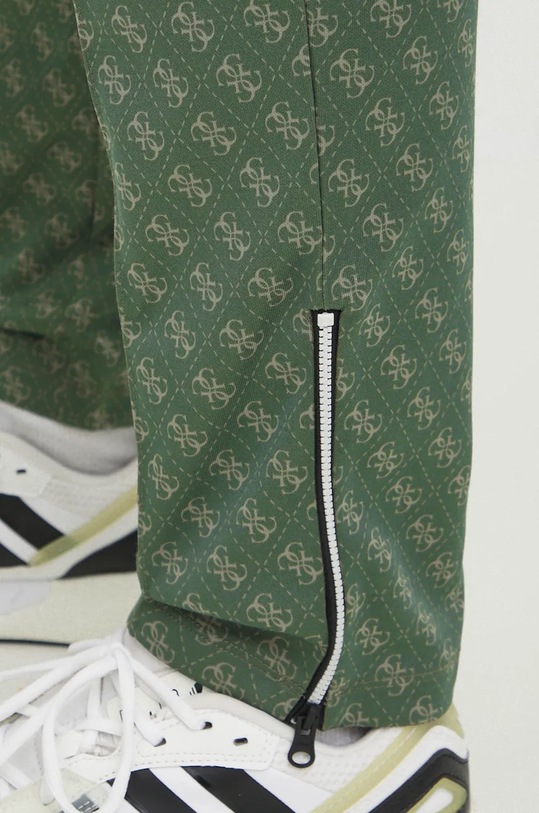 Guess spodnie dresowe KORBIN Z2BB05.FL04Q zielony