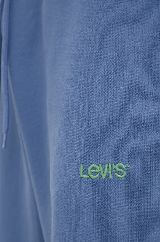 Levi's spodnie dresowe bawełniane niebieski A0937.0020