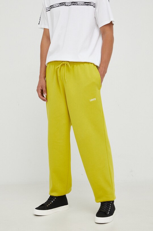 Levi's spodnie dresowe dzianina zielony A0937.0023