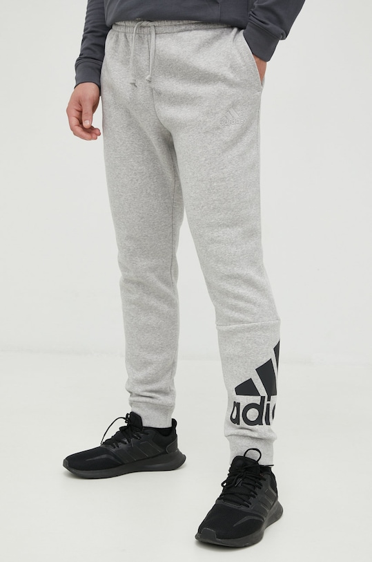adidas pantaloni de trening print gri GK8969