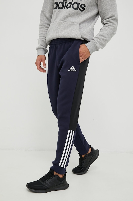adidas pantaloni de trening tricotaj negru HK2884