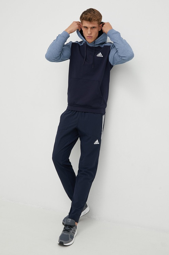 adidas Performance spodnie treningowe Train Icons HL8825 granatowy AW22