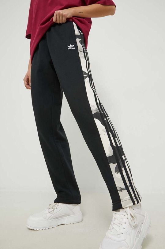 Tepláky adidas Originals pletenina černá HK2808