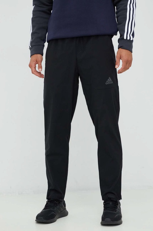 Панталони adidas текстил черен HL6900