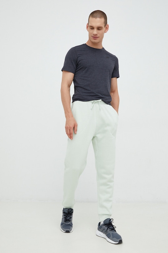 Tepláky adidas Performance HM3281 zelená AW22