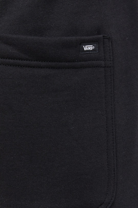 Vans spodnie dresowe bawełniane czarny VN0A7YDTBLK1