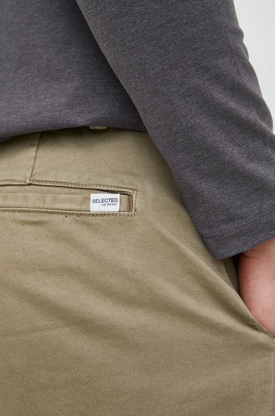 Selected Homme spodnie szary 16086437.Brindle