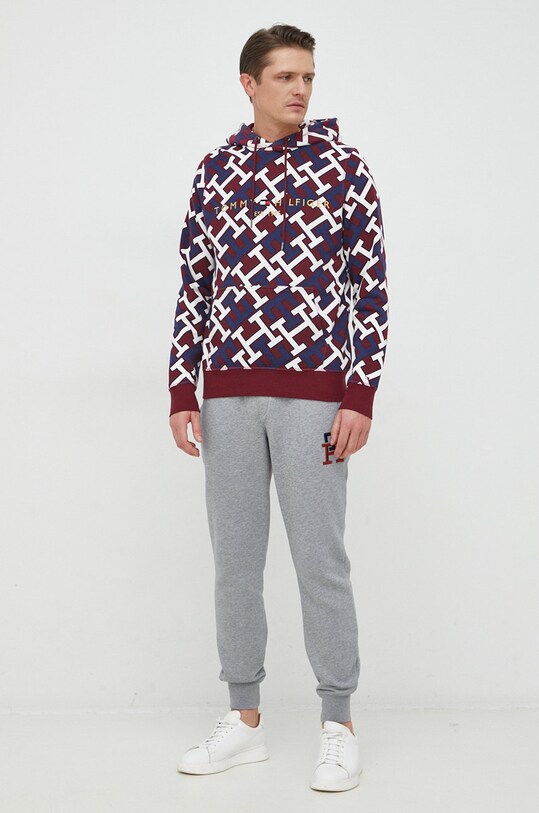 Tommy Hilfiger pantaloni de trening MW0MW28208.9BYY gri AW22