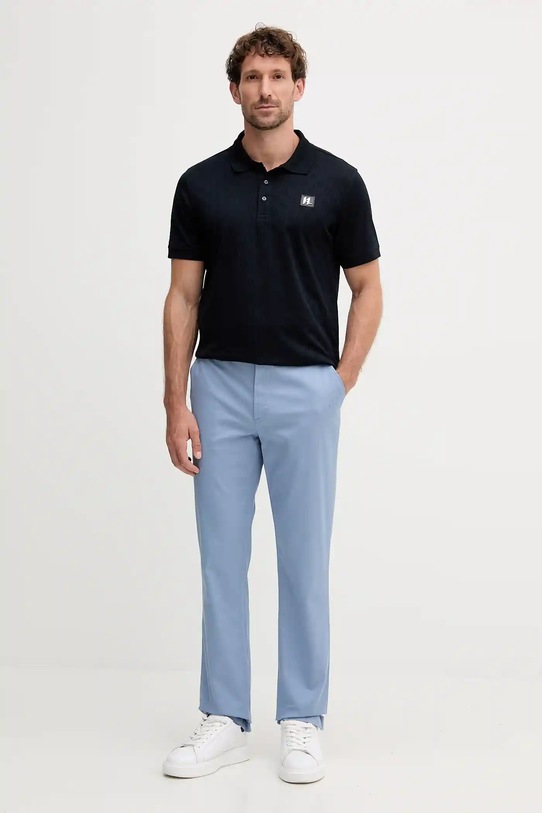 Tommy Hilfiger nohavice MW0MW25964.9BYY modrá AW25
