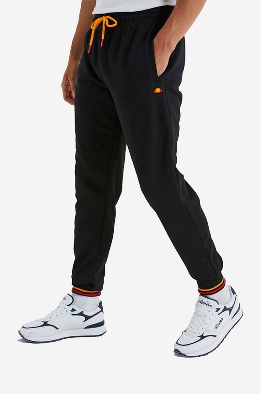 Ellesse spodnie dresowe dzianina czarny SHP16445