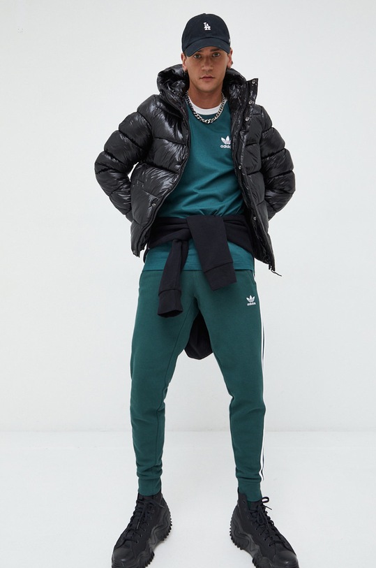 adidas Originals spodnie dresowe HK7299 zielony SS23