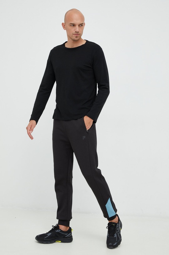 Fila pantaloni de trening FAM0129 negru AW22