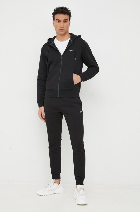 Спортивный костюм Lacoste трикотаж чёрный WH2528