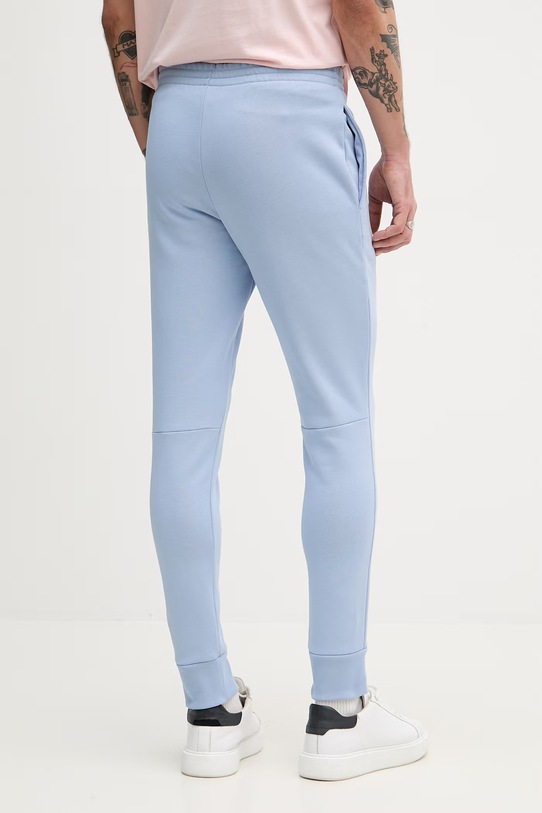 Odzież Lacoste spodnie dresowe z bawełną męskie XH9624 niebieski