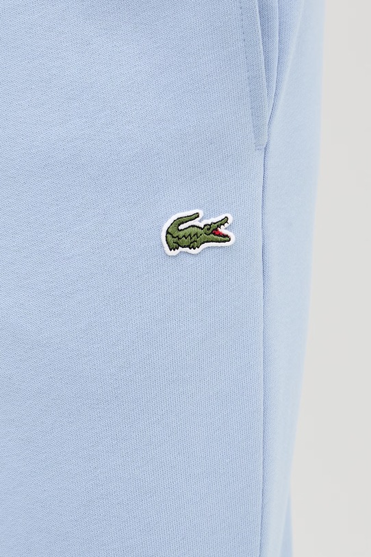 Lacoste spodnie dresowe z bawełną męskie niebieski XH9624