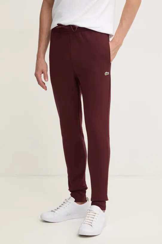 Lacoste joggers Planet friendly maroon XH9624
