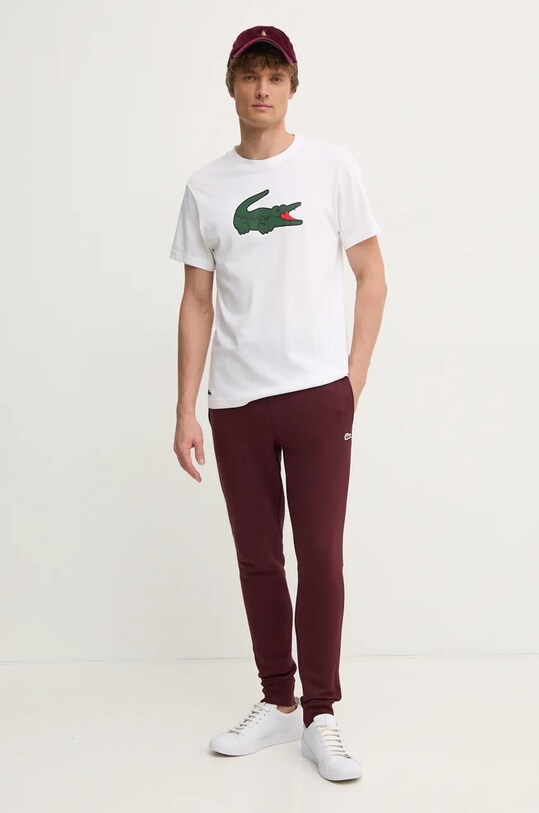 Lacoste joggers XH9624 maroon SS25