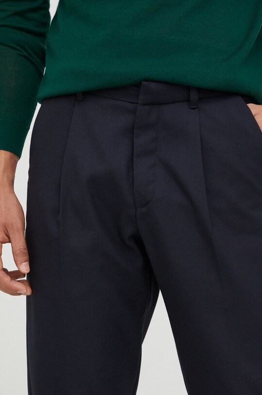 Bruuns Bazaar pantaloni bleumarin BBM1443