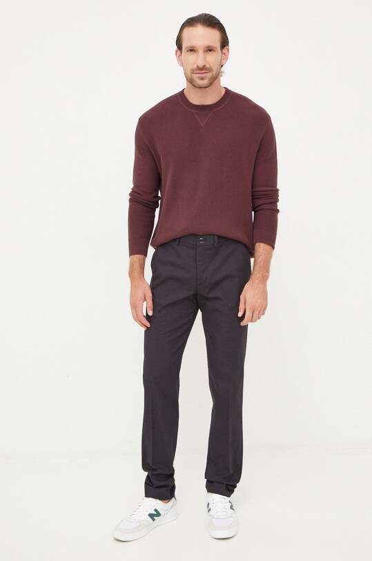 Брюки Sisley чёрный 49Z7SF015.903