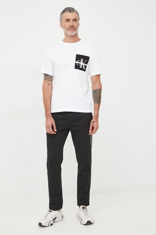 Kalhoty Calvin Klein Jeans J30J322566.9BYY černá AW22