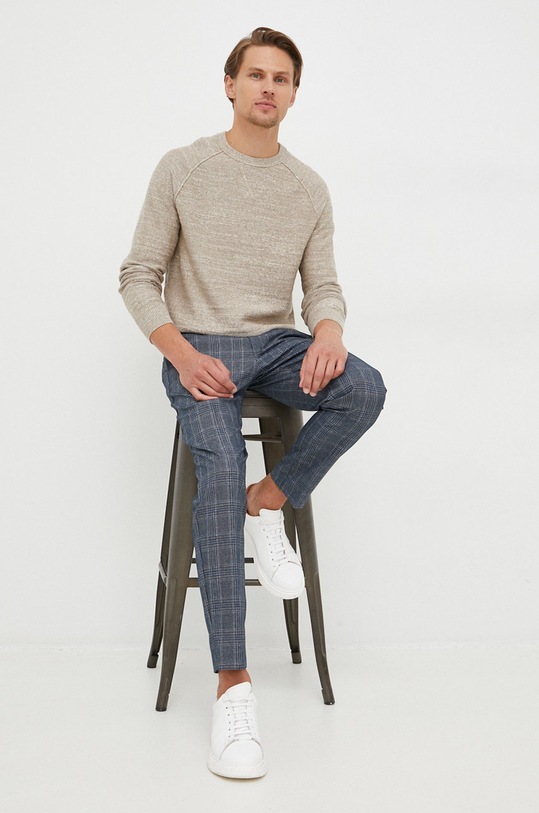 Lindbergh pantaloni potrivit bleumarin 30.006024.NAVY