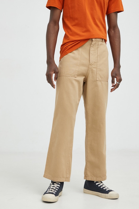 Traperice Deus Ex Machina Tahoe Pant bež DMF224367