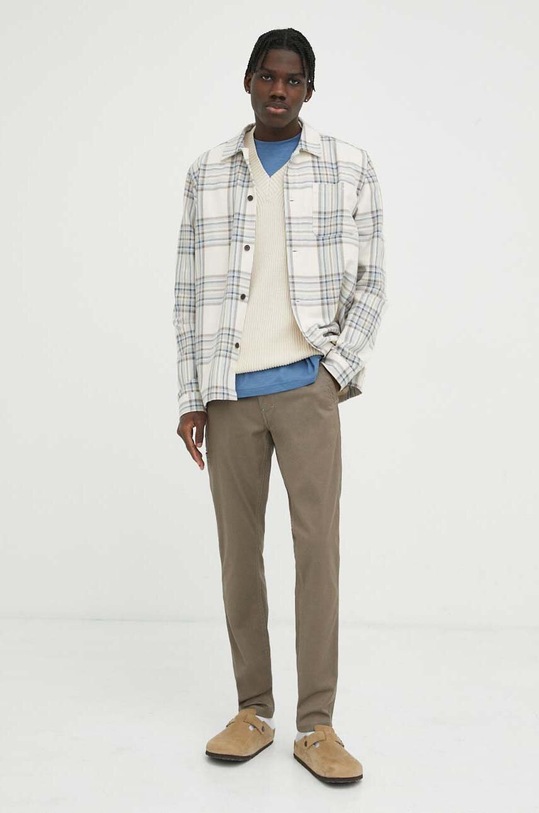 G-Star spodnie D21974.C105 brązowy SS24