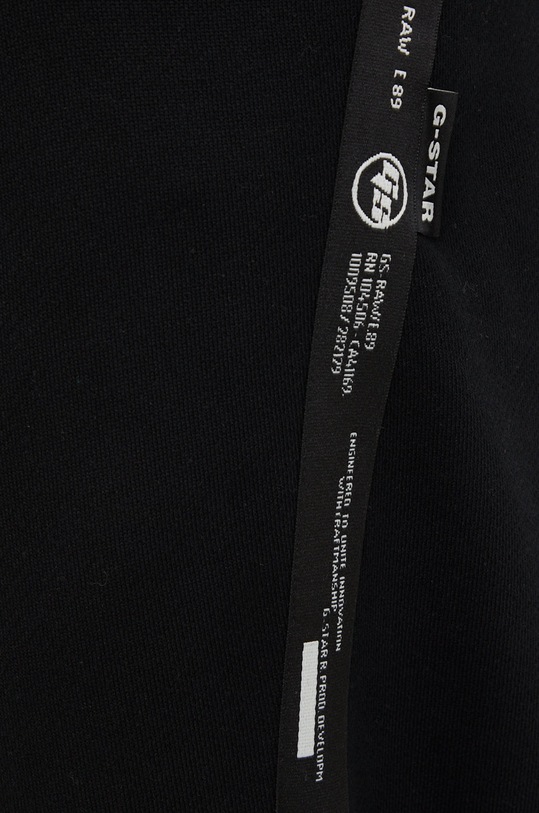 G-Star spodnie dresowe bawełniane czarny D22022.D174