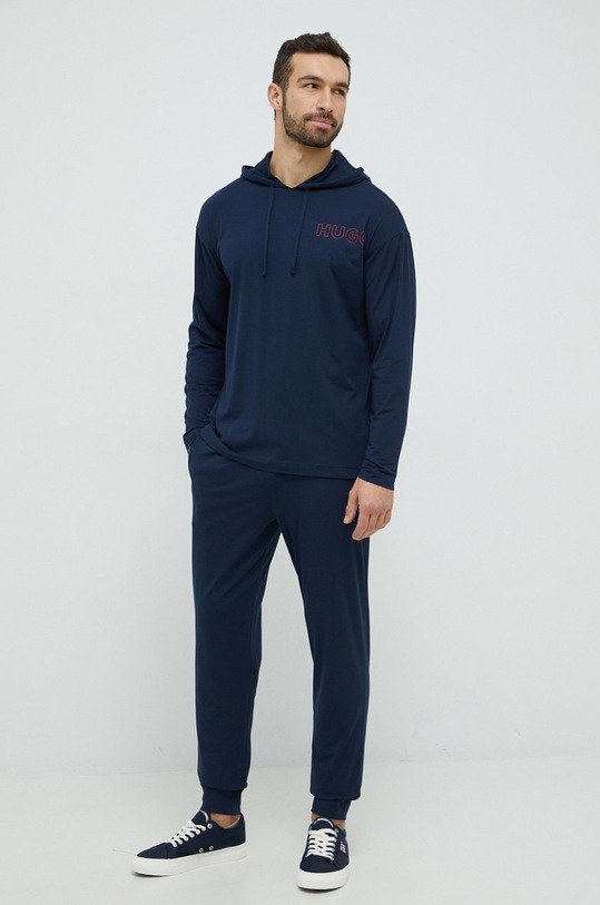 Παντελόνι πιτζάμας HUGO 50478926 σκούρο μπλε AW22