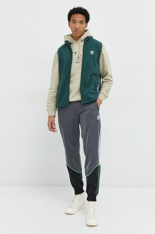 Spodnji del trenirke adidas Originals HI3006 siva AW22