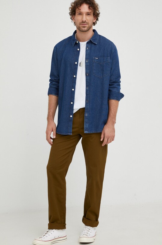 Lee nadrág L71FTY34 zöld AW22
