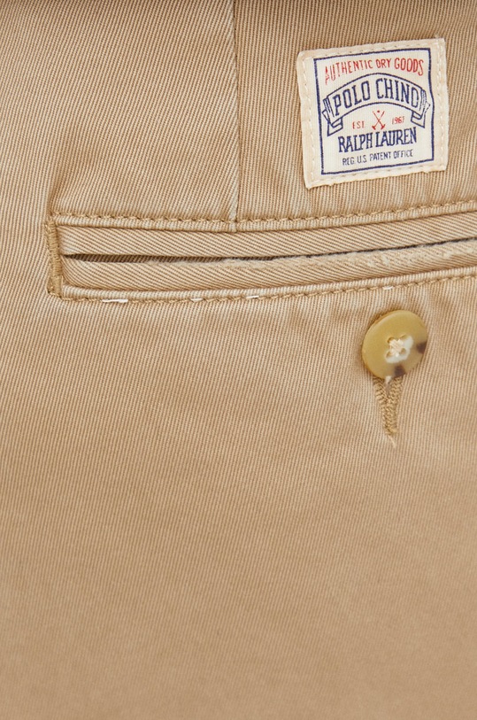 Βαμβακερό παντελόνι Polo Ralph Lauren 710850209003 πράσινο