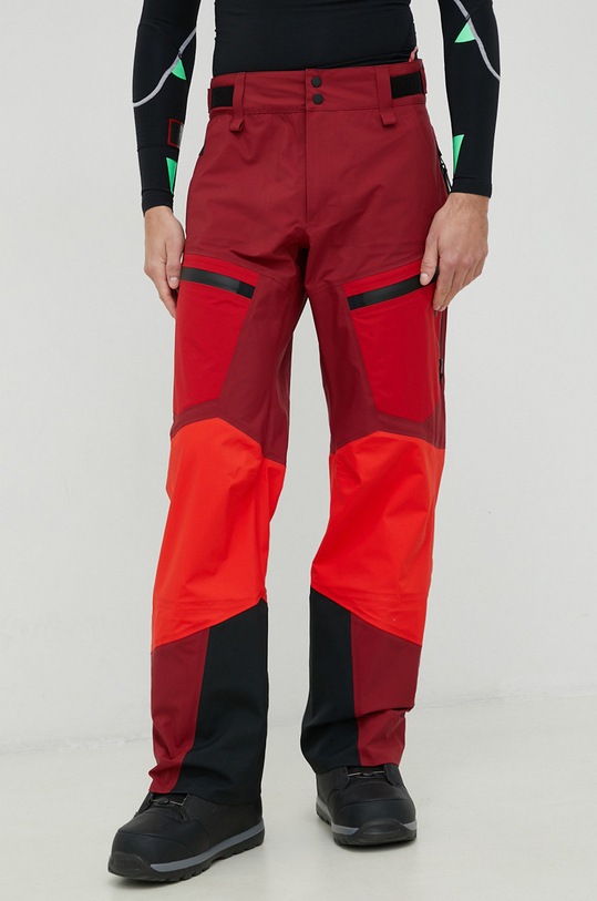 Nohavice Peak Performance Gravity GoreTex látka burgundské G78018