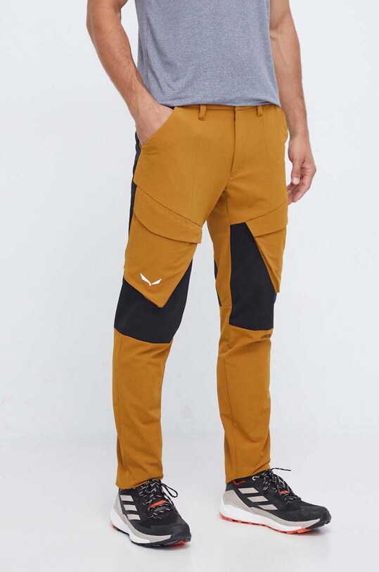 Salewa pantaloni de exterior Puez panza maro 00.0000028482