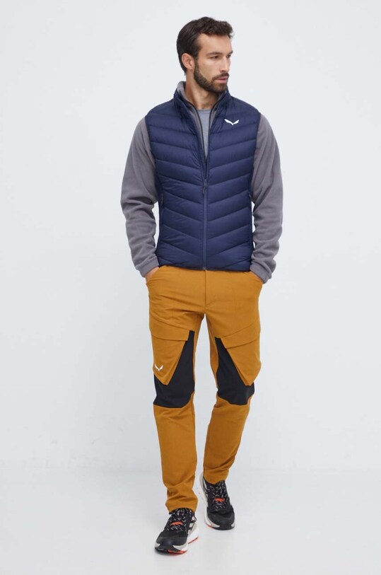 Salewa pantaloni de exterior Puez 00.0000028482 maro AW24