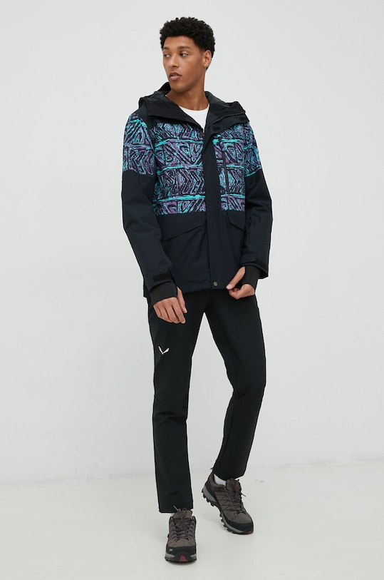 Turistické nohavice Salewa Puez Dolomitic 2 00.0000028484 čierna AW25