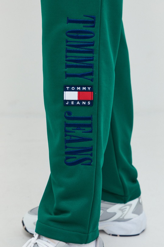 Tommy Jeans spodnie dresowe zielony DM0DM15036.9BYY
