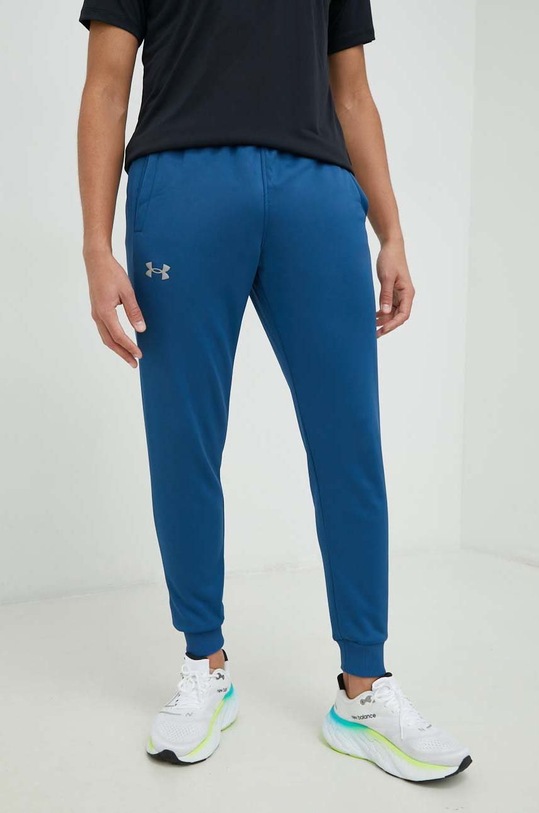 Under Armour spodnie dresowe Armour Fleece dzianina granatowy 1373362