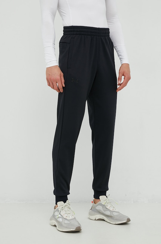 Under Armour spodnie dresowe Armour Fleece dzianina czarny 1373362