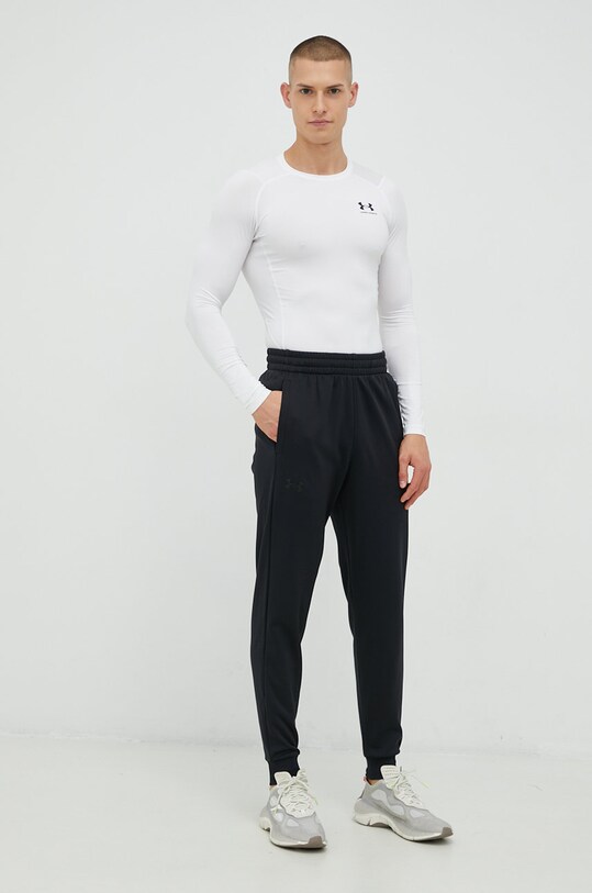 Under Armour spodnie dresowe Armour Fleece 1373362 czarny AW24